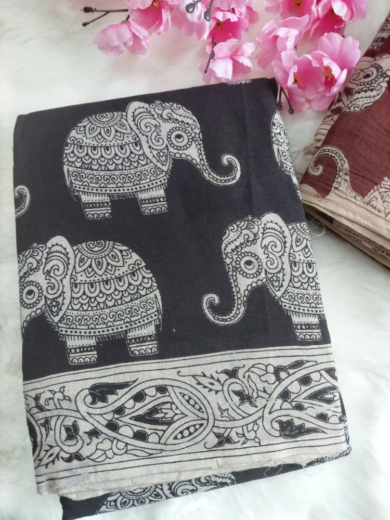 Kalamkari cotton sarees