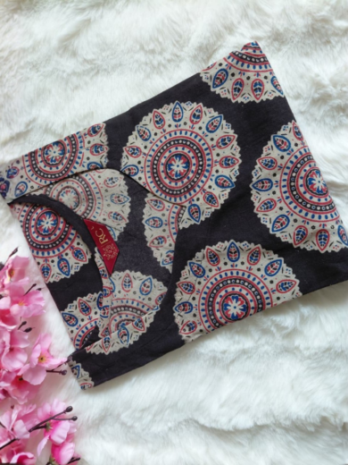 Kalamkari Kurthi - Black Rangoli